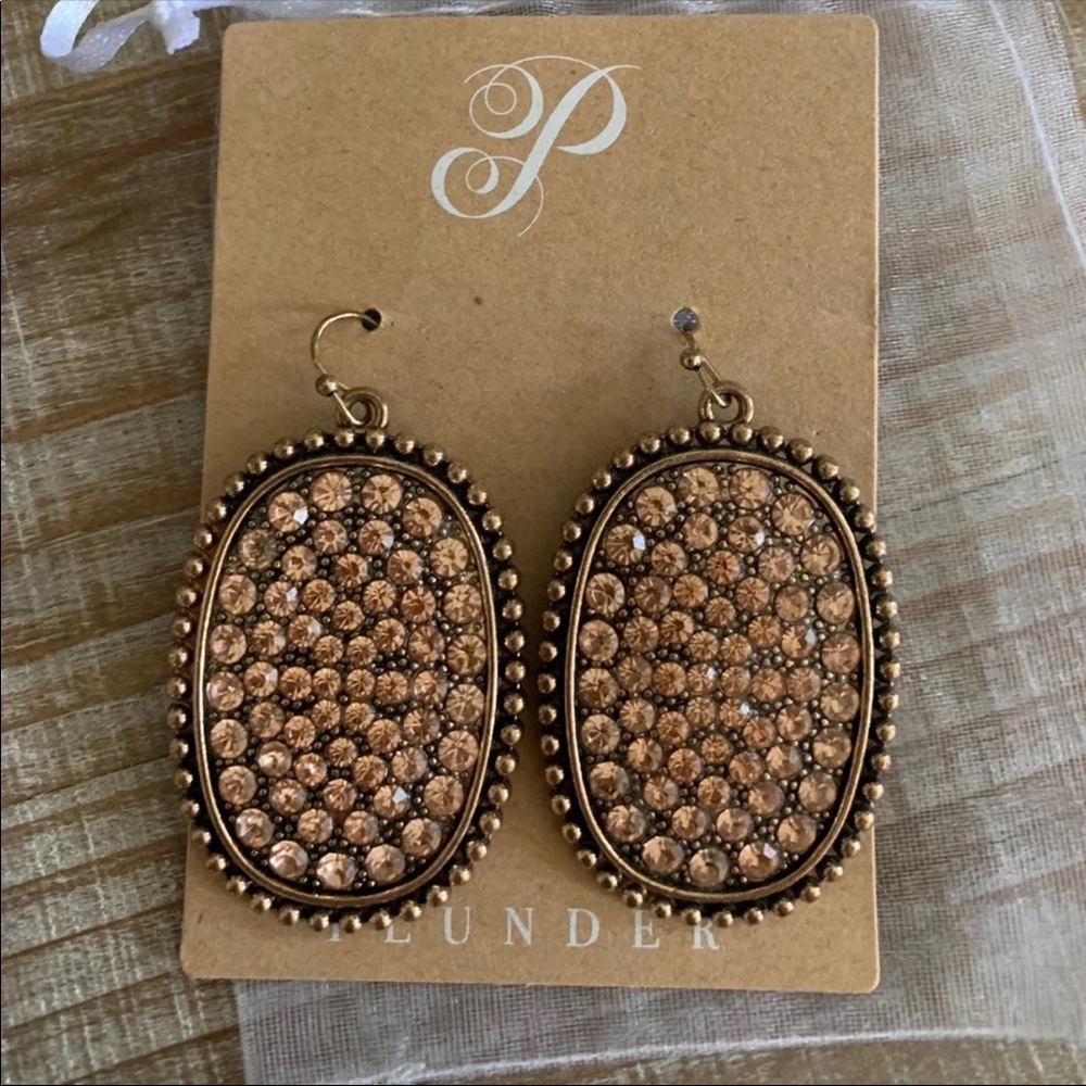 Rose Gold Plunder Earrings